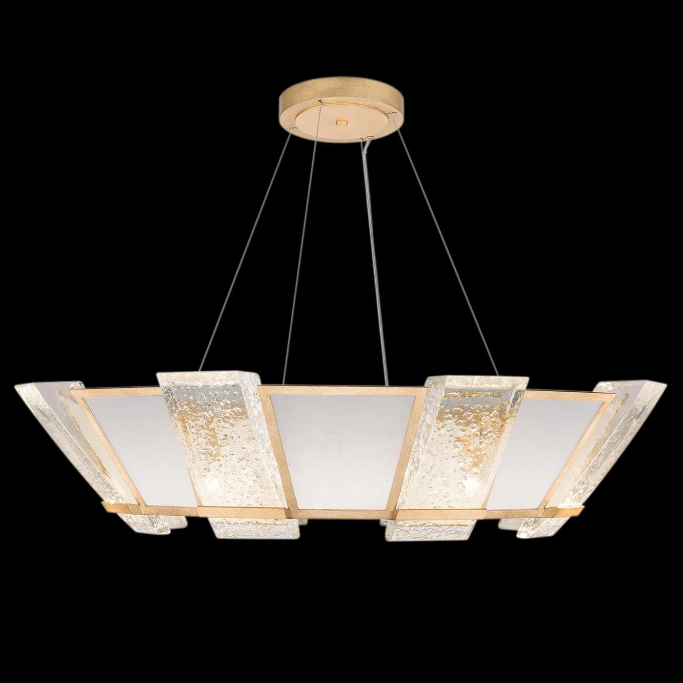 Fine Art Lamps Crownstone 38 Inch Large Pendant Cp111104 - Image 2