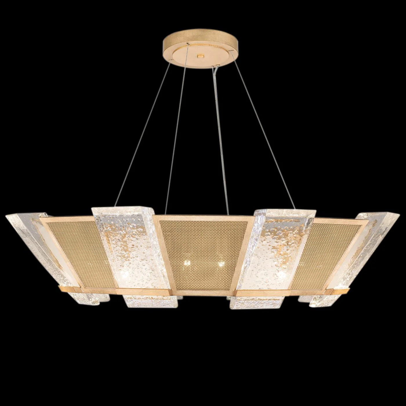 Fine Art Lamps Crownstone 38 Inch Large Pendant Cp111105 - Image 2