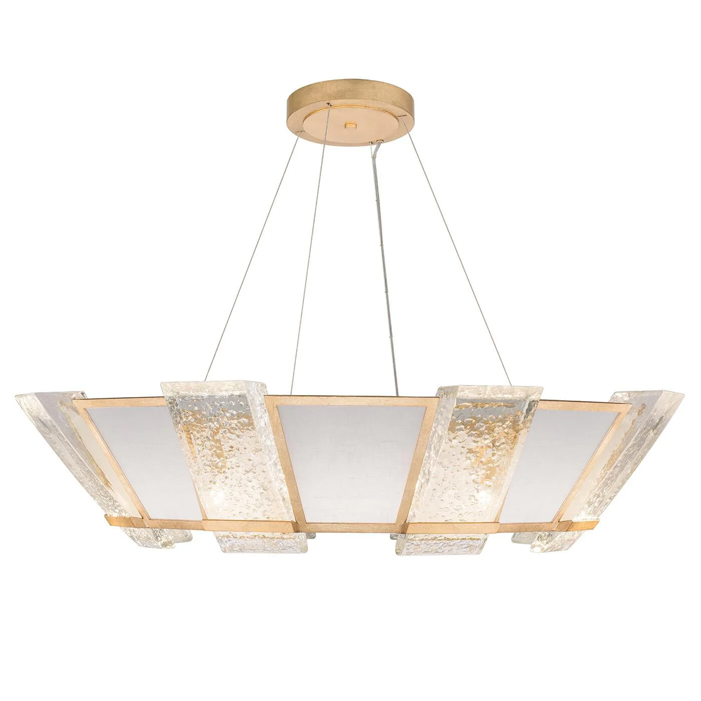 Fine Art Lamps Crownstone 38 Inch Large Pendant Cp111104 - Image 1