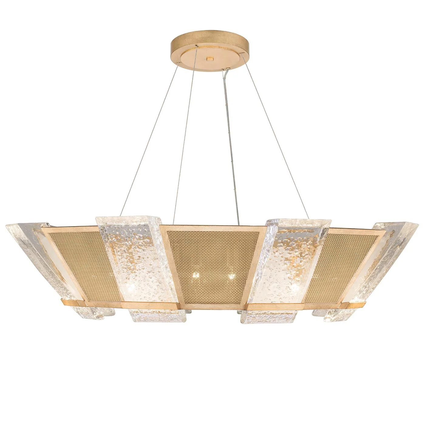 Fine Art Lamps Crownstone 38 Inch Large Pendant Cp111105 - Image 1