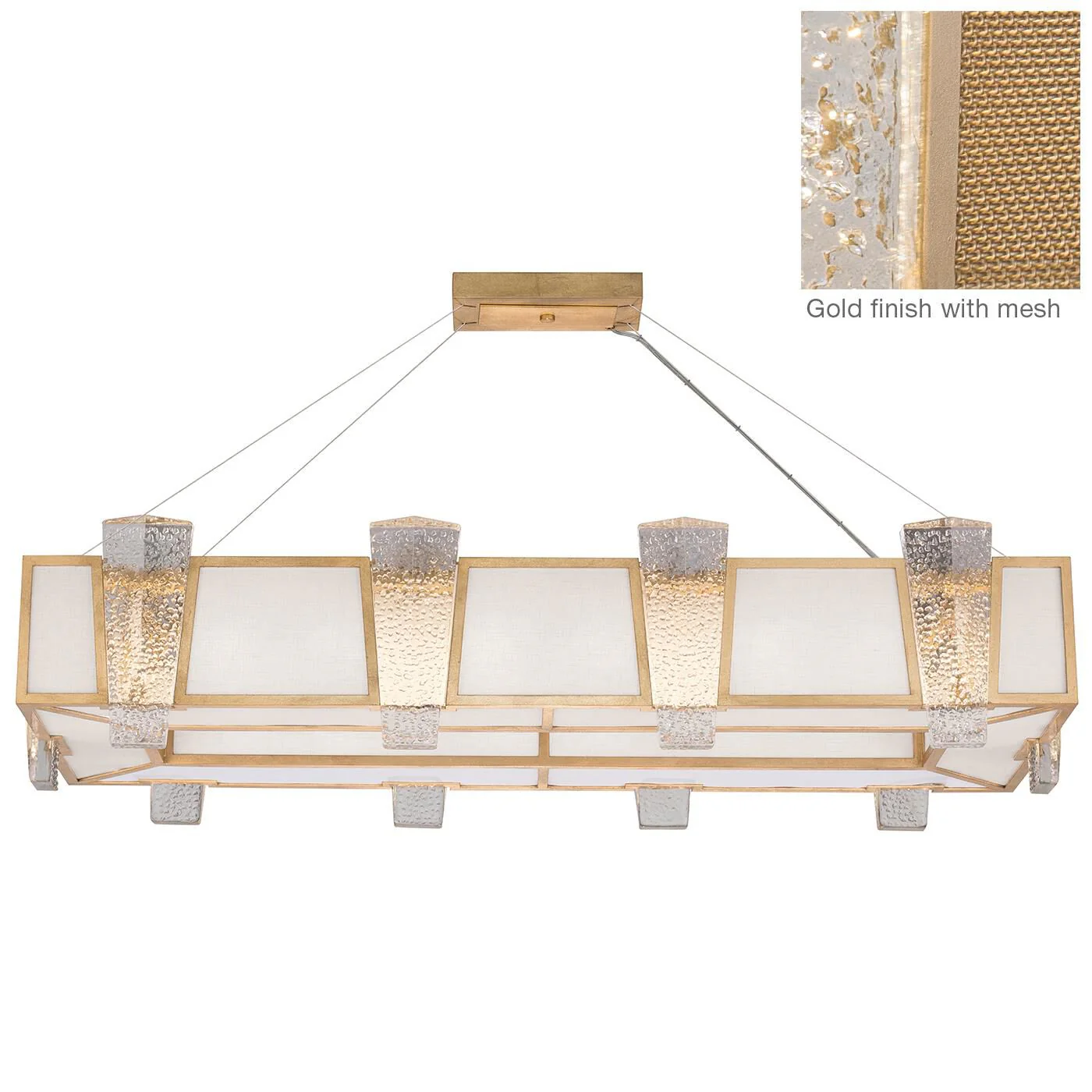 Fine Art Lamps Crownstone 52 Inch Large Pendant Cp111188 - Image 1