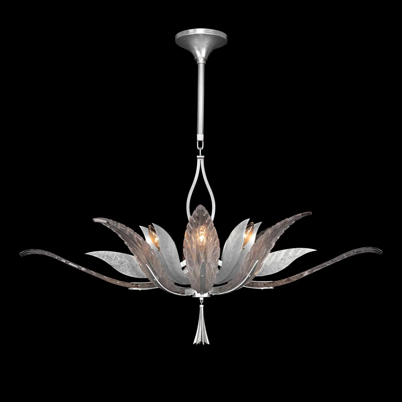 Fine Art Lamps Fahl Plume 40 Inch Large Pendant Cp418652 - Image 1