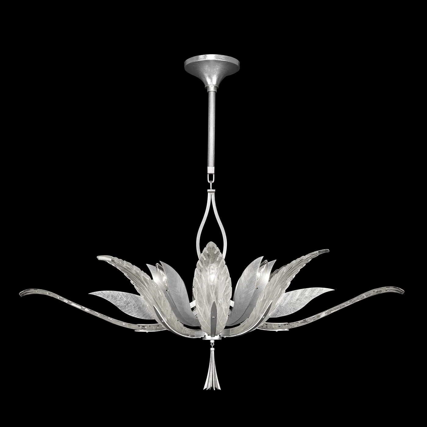 Fine Art Lamps Plume 40 Inch Large Pendant Cp446775 - Image 1