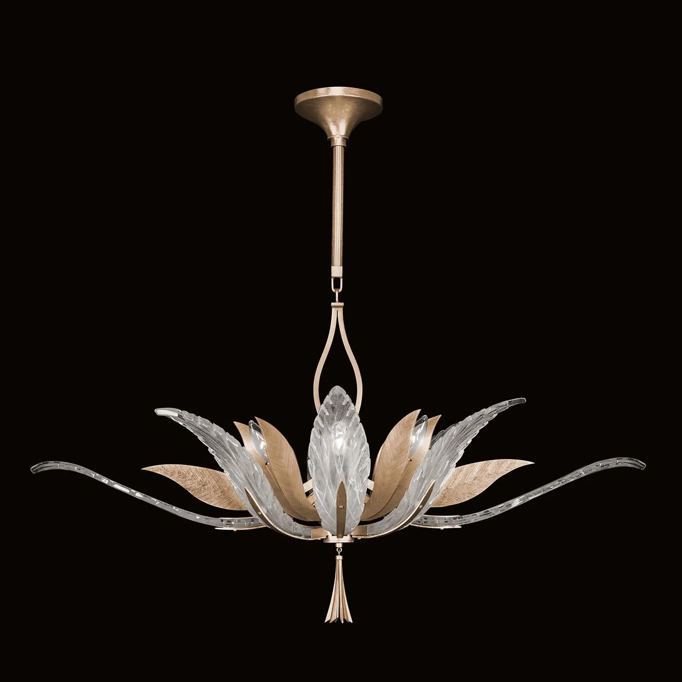 Fine Art Lamps Plume 40 Inch Large Pendant Cp446775 - Image 2