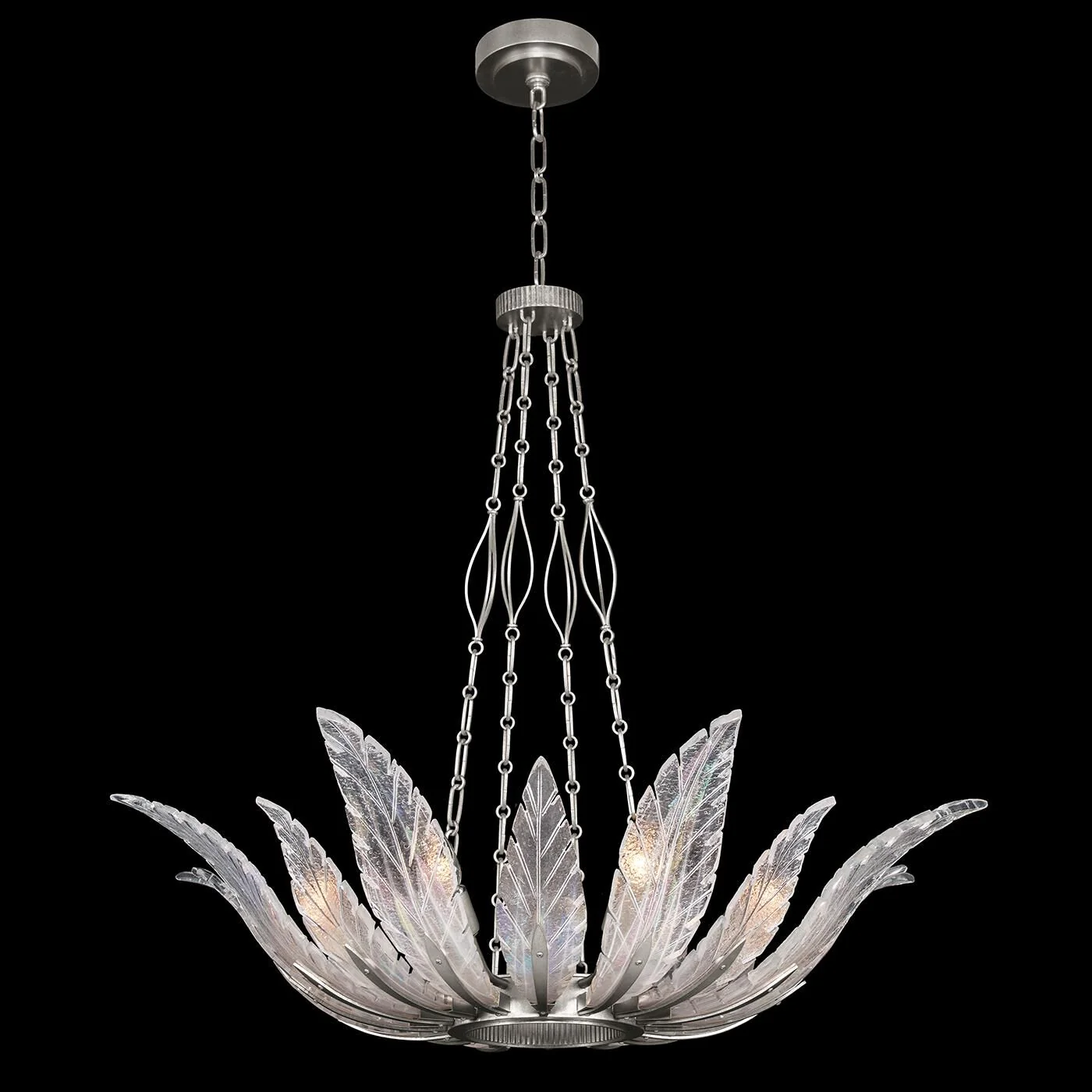 Fine Art Lamps Fahl Plume 39 Inch Large Pendant Cp418659 - Image 1