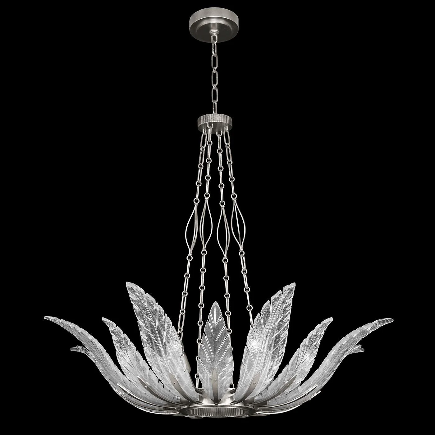 Fine Art Lamps Plume 39 Inch Large Pendant Cp446789 - Image 1