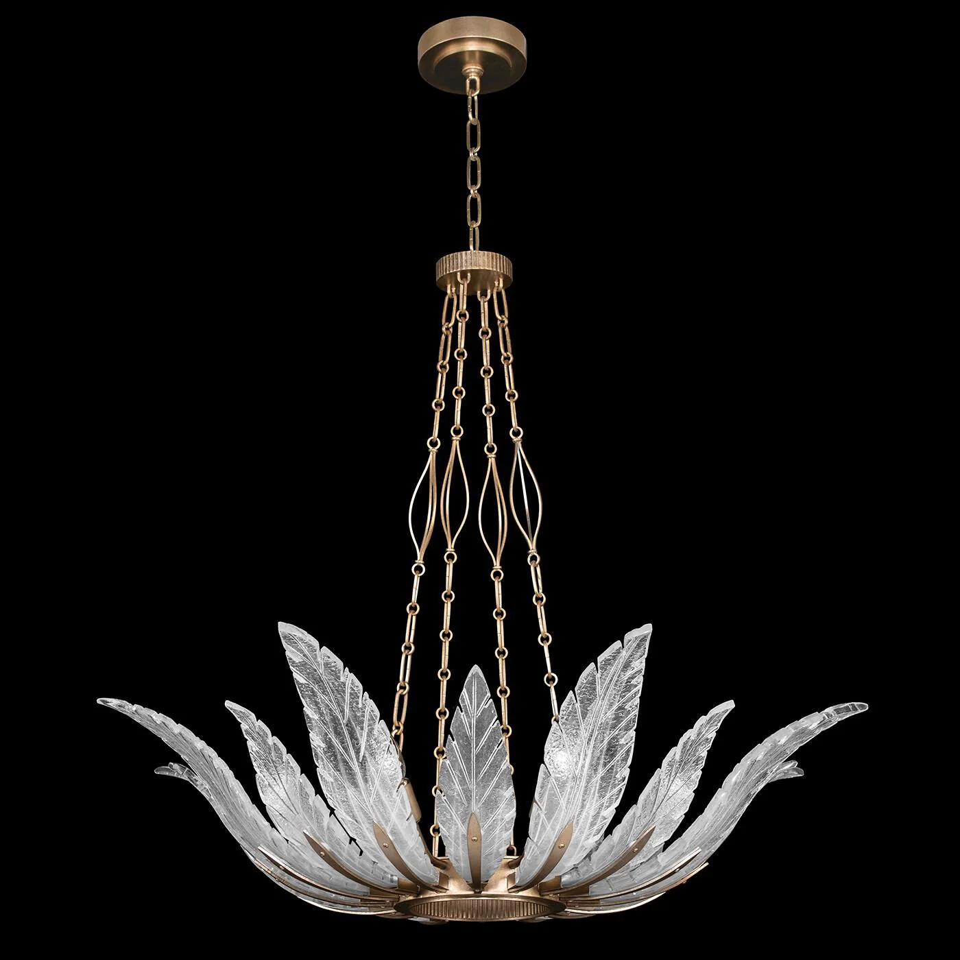 Fine Art Lamps Plume 39 Inch Large Pendant Cp446789 - Image 2