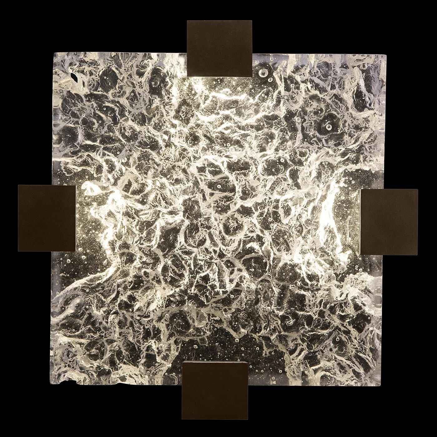 Fine Art Lamps Terra 16 Inch 4 Light Led Flush Mount Cp757431 - Image 1