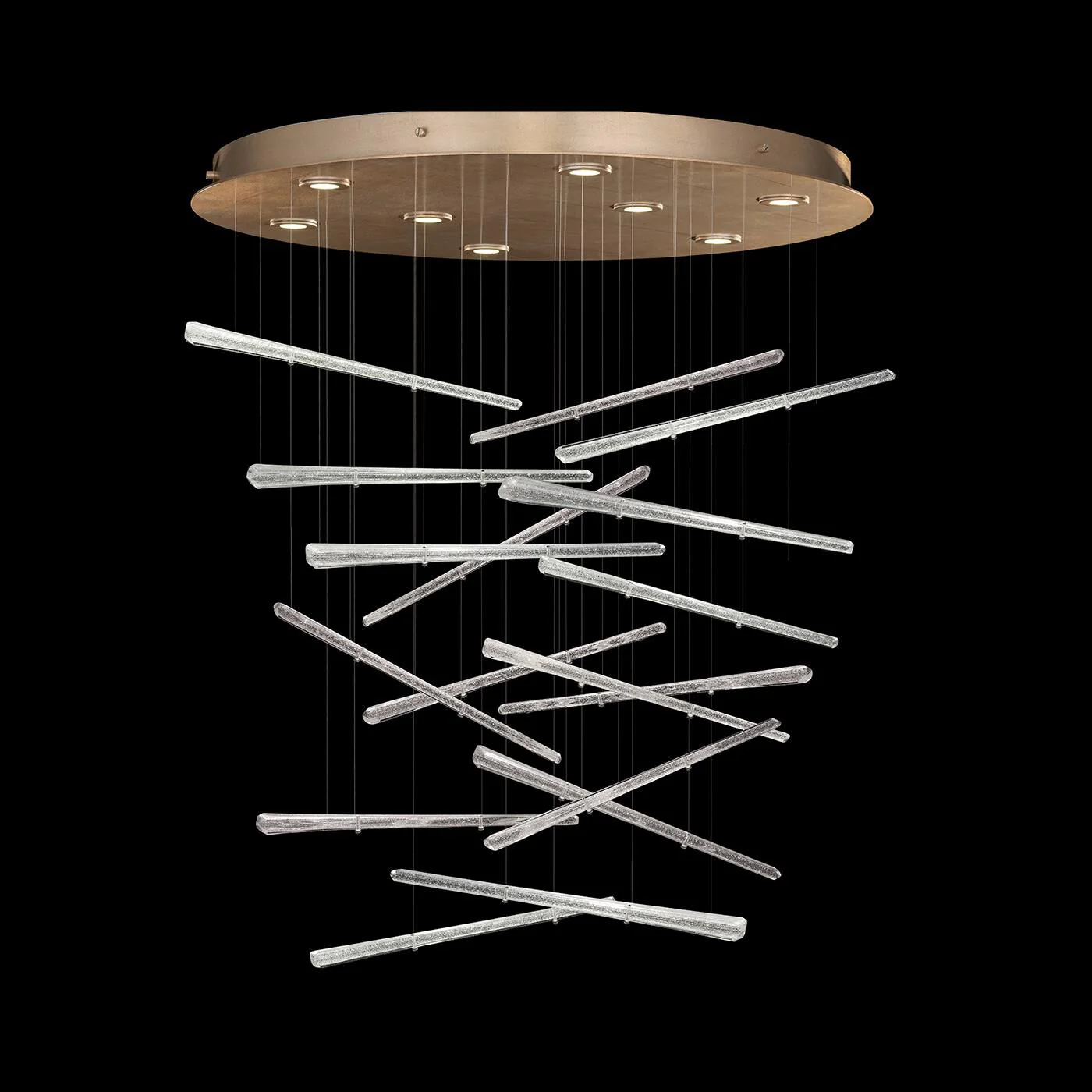 Fine Art Lamps Elevate 34 Inch Led Large Pendant Cp446907 - Image 1