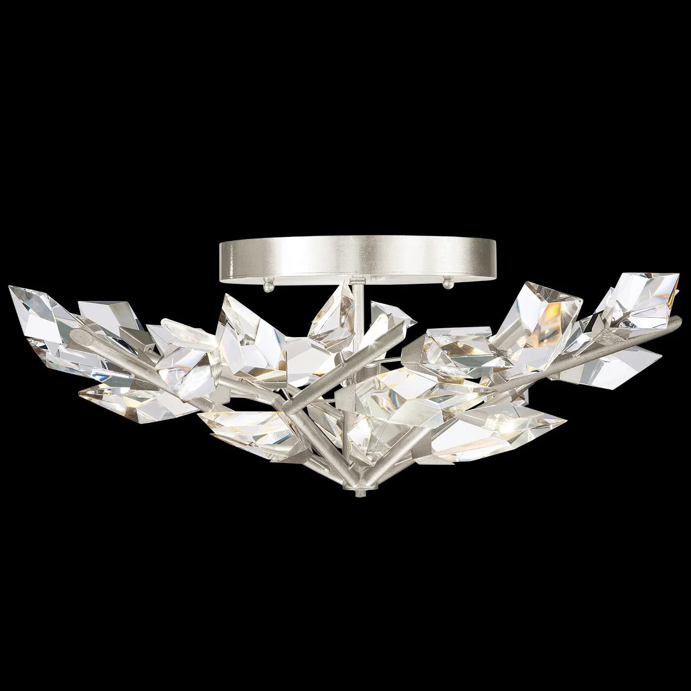 Fine Art Lamps Foret 31 Inch 4 Light Semi Flush Mount Cp381669 - Image 1