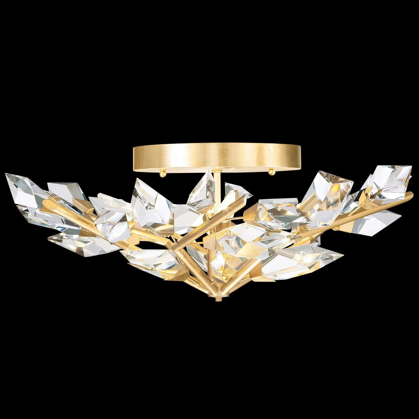 Fine Art Lamps Foret 31 Inch 4 Light Semi Flush Mount Cp381669 - Image 2