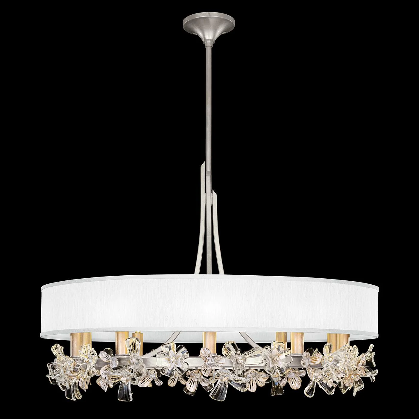 Fine Art Lamps Azu 34 Inch 10 Light Led Chandelier Cp482069 - Image 1