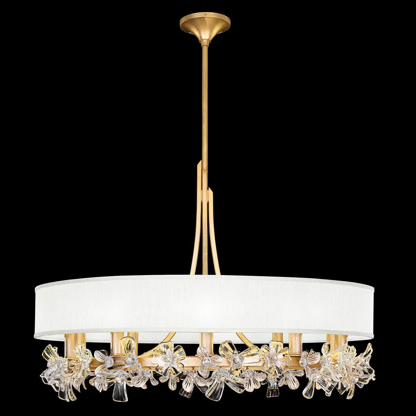 Fine Art Lamps Azu 34 Inch 10 Light Led Chandelier Cp482069 - Image 2