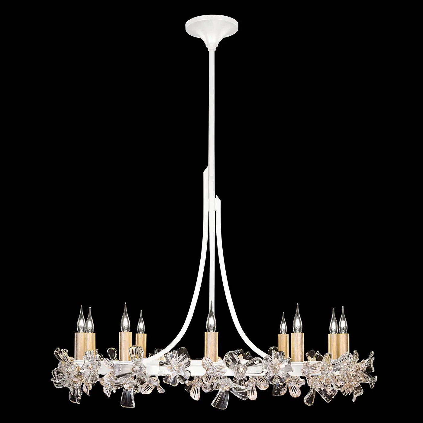 Fine Art Lamps Azu 34 Inch 10 Light Led Chandelier Cp482216 - Image 3