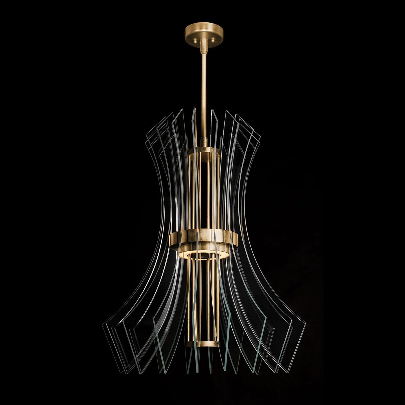Fine Art Lamps Alex Woogmaster Newton 27 Inch Led Large Pendant Cp446787 - Image 1