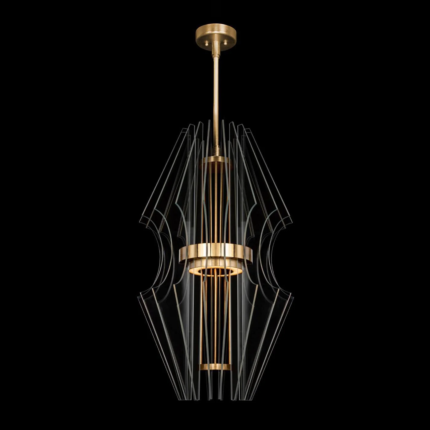 Fine Art Lamps Alex Woogmaster Newton 20 Inch Led Large Pendant Cp446785 - Image 1