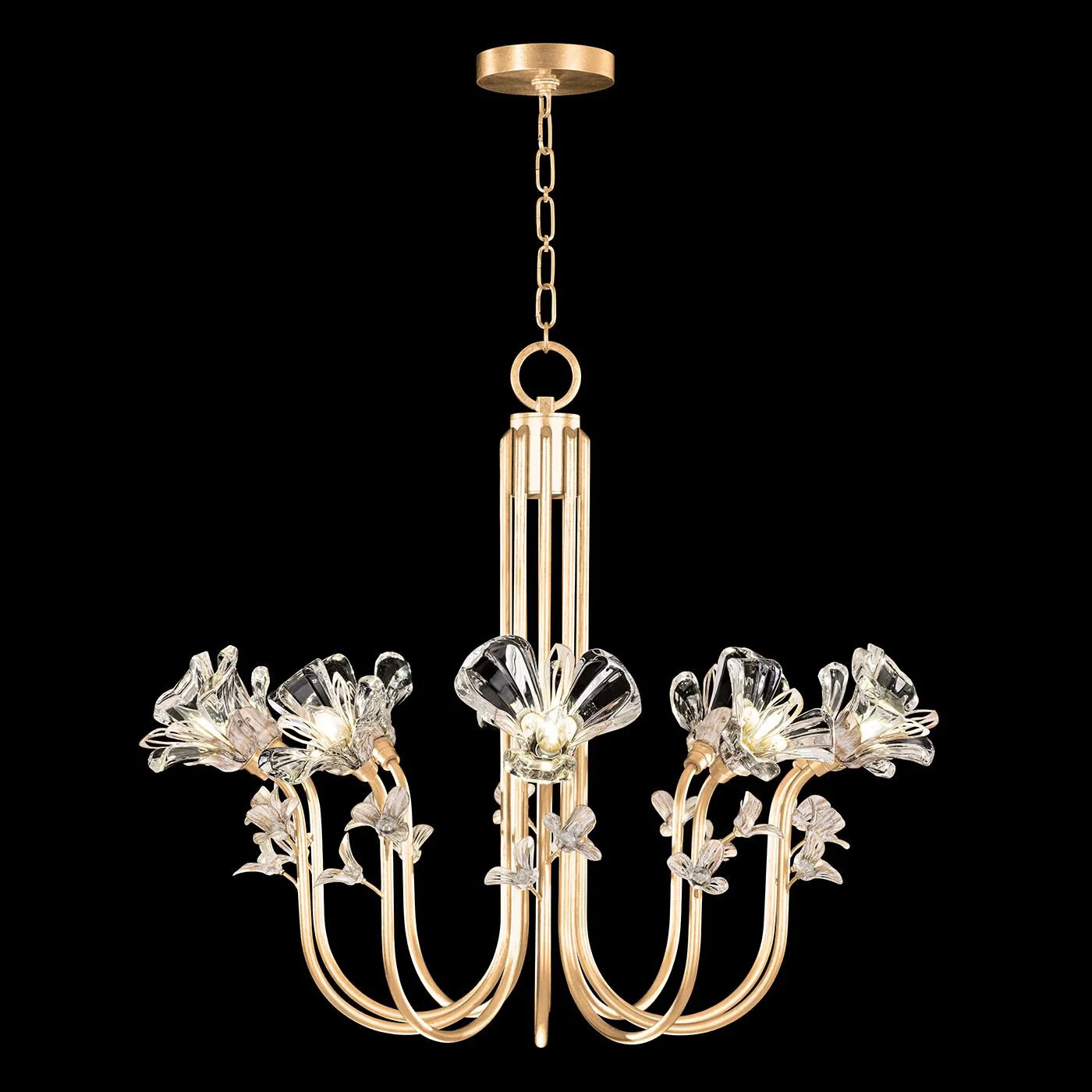 Fine Art Lamps Azu 35 Inch 10 Light Led Chandelier Cp482070 - Image 2
