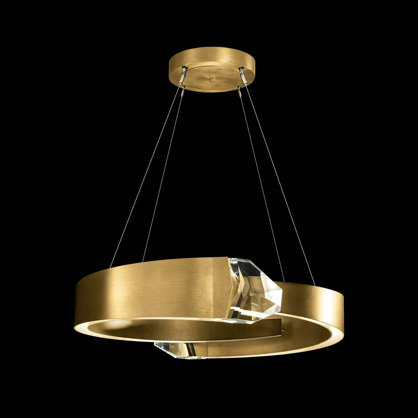 Fine Art Lamps Strata 32 Inch Led Large Pendant Cp791511 - Image 2
