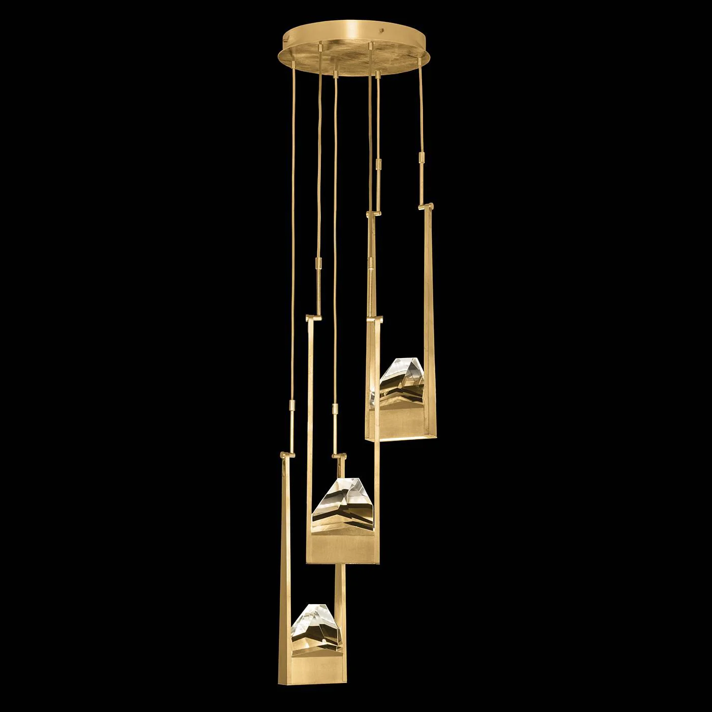 Fine Art Lamps Strata 16 Inch Led Large Pendant Cp751237 - Image 3