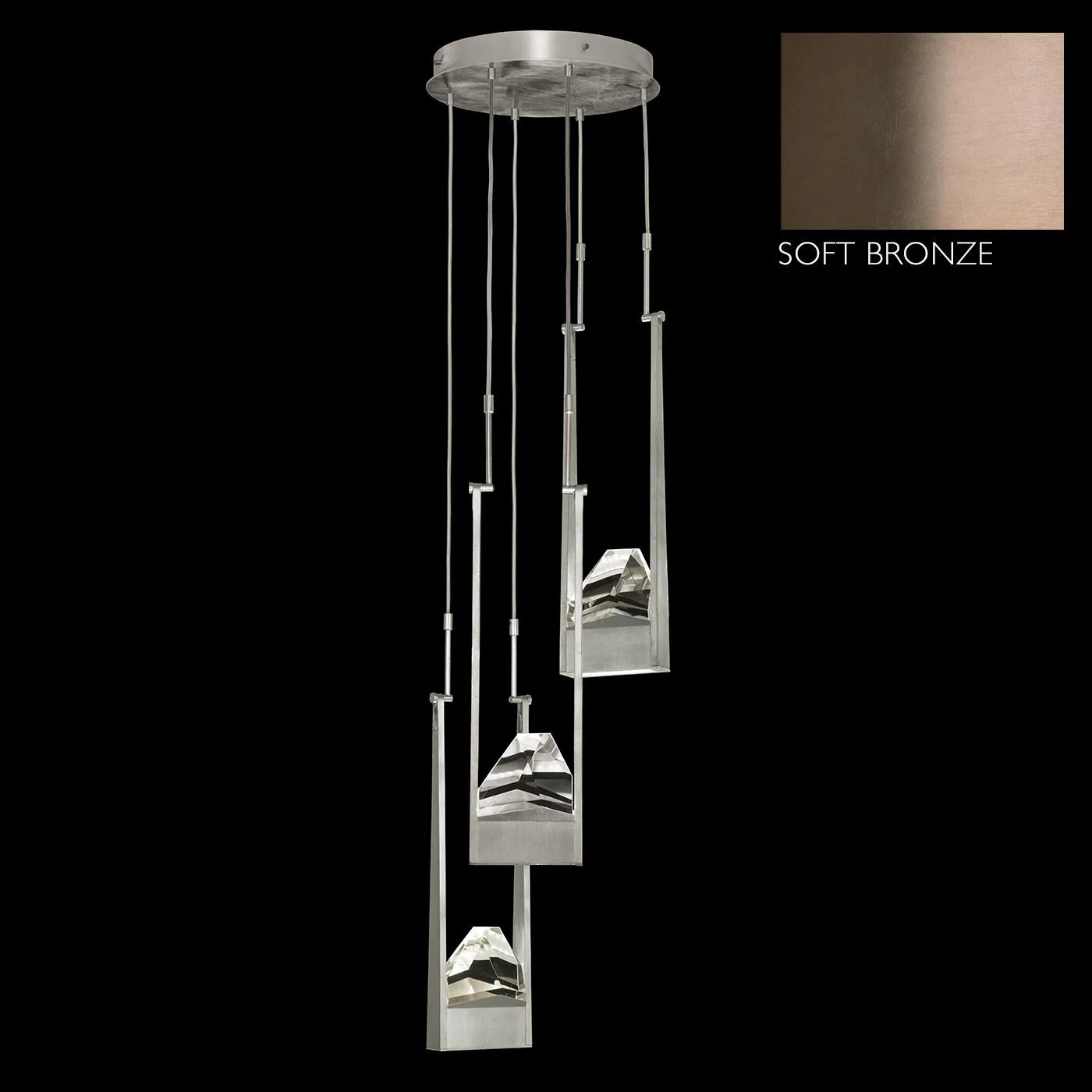 Fine Art Lamps Strata 16 Inch Led Large Pendant Cp751237 - Image 2