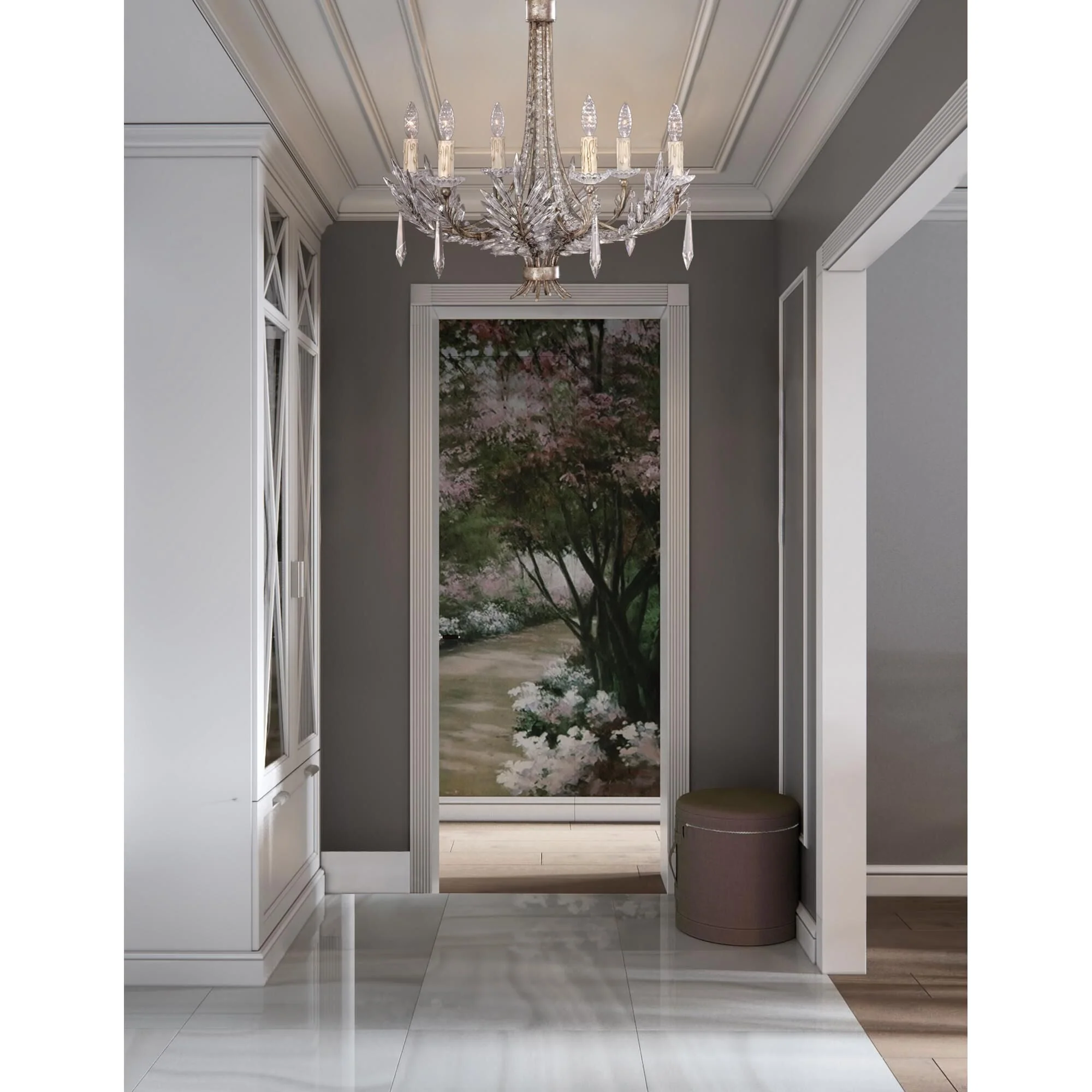 Fine Art Lamps Winter Palace 26 Inch 6 Light Chandelier Cp47687 - Image 2