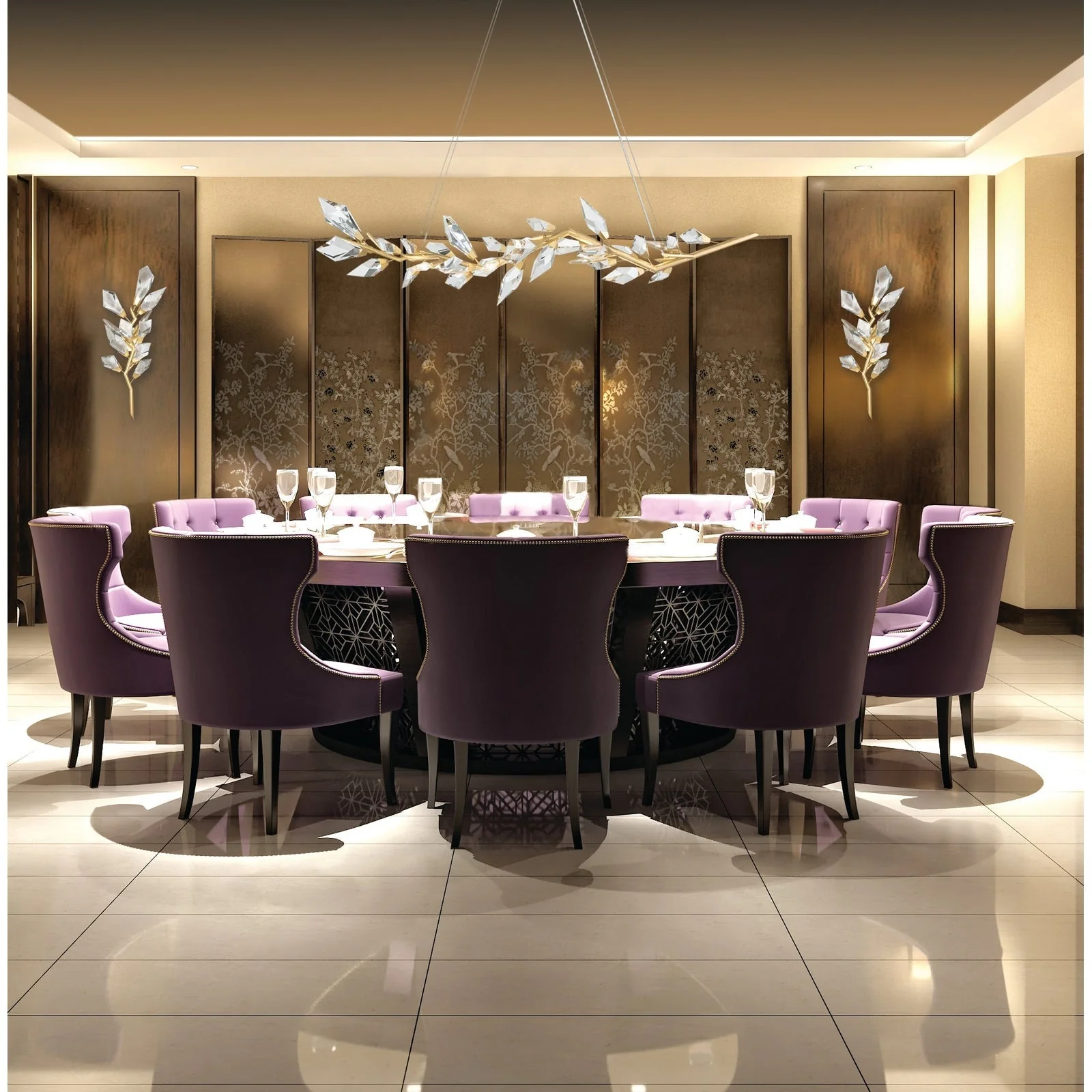 Fine Art Foret 63.5" Linear Pendant STK - Image 3
