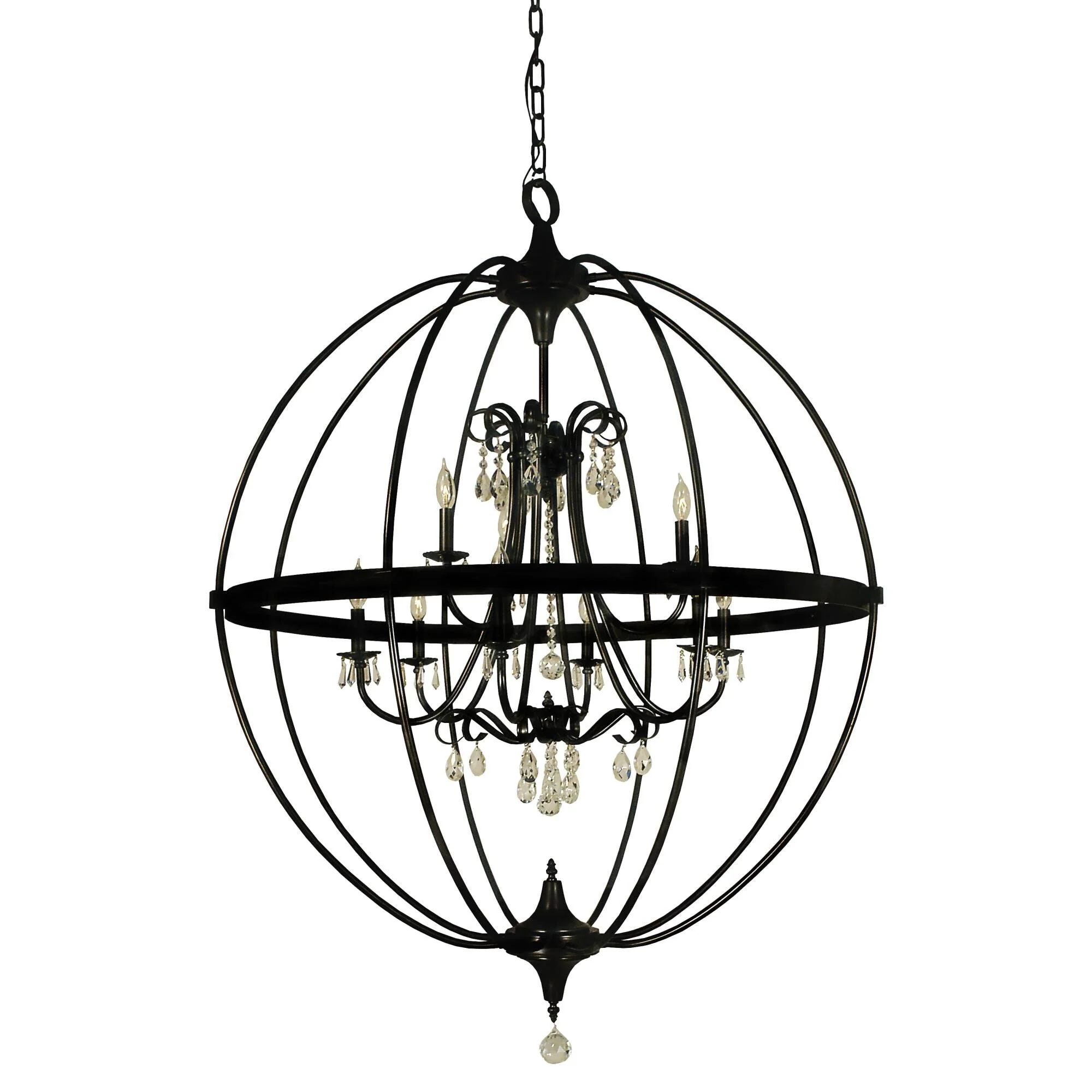 Framburg Compass 40 Inch 9 Light Chandelier Cp9571 - Image 1