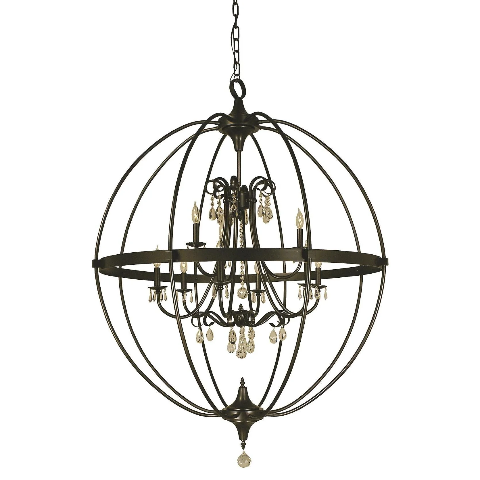 Framburg Compass 40 Inch 9 Light Chandelier Cp9571 - Image 2