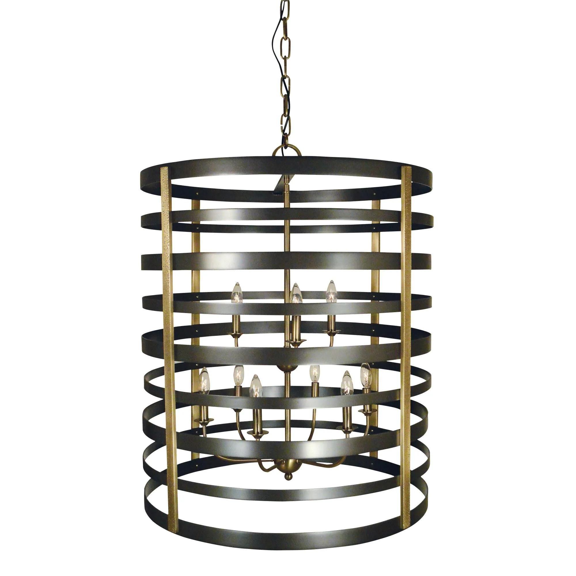 Framburg Pastoral 28 Inch 9 Light Led Chandelier Cp75989 - Image 1