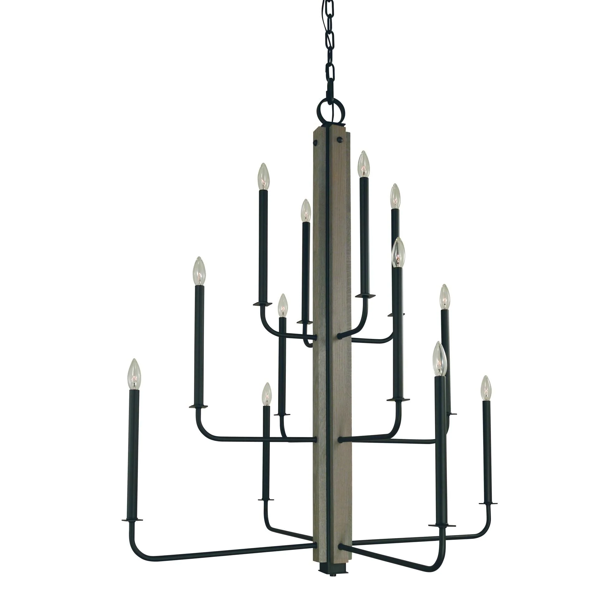 Framburg Loft 120 Inch 12 Light Chandelier Cp412990 - Image 1