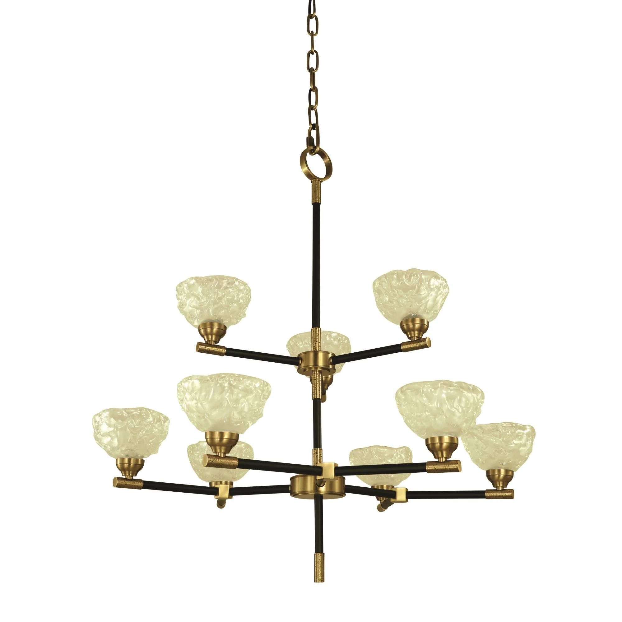 Framburg Stonebridge 33 Inch 9 Light Chandelier Cp731838 - Image 1