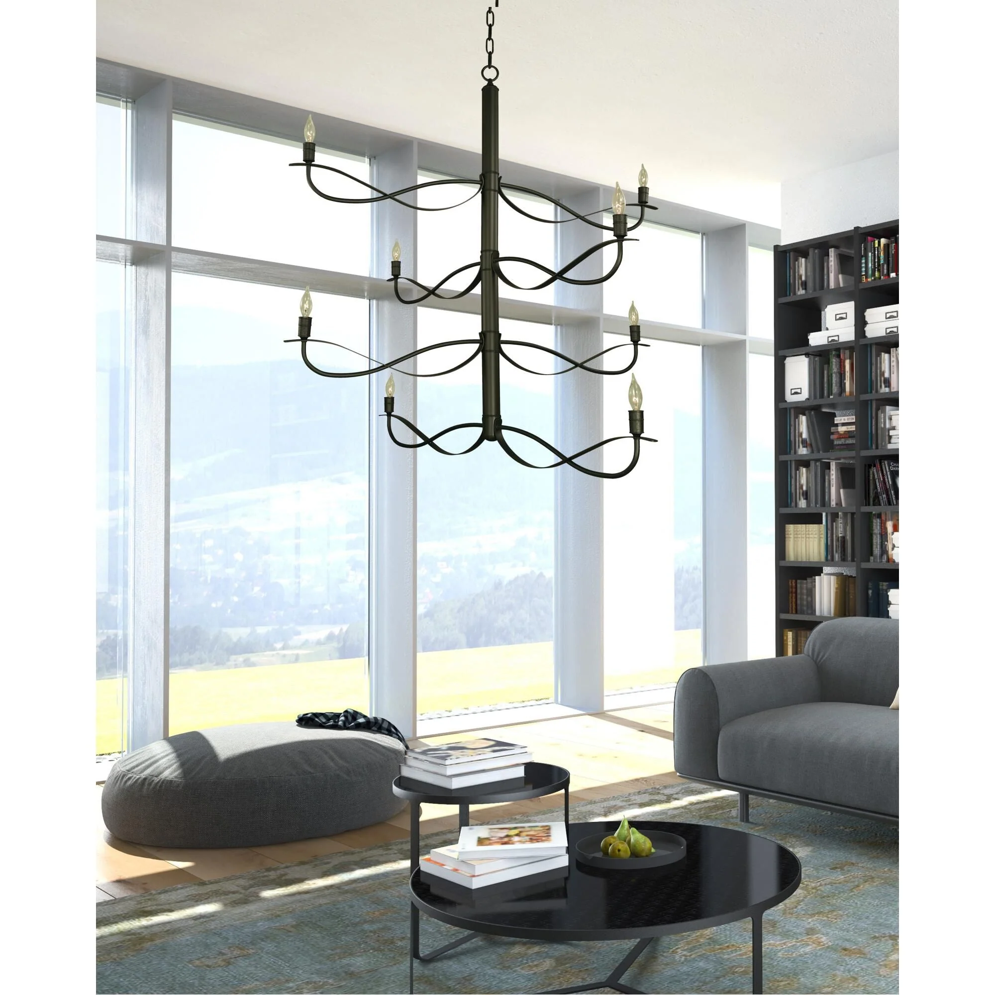Framburg Telluride 46 Inch 8 Light Chandelier Cp738753 - Image 2