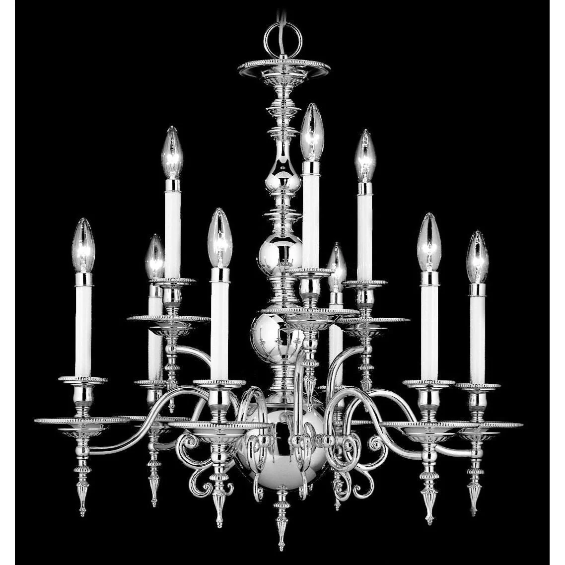 Framburg Kensington 28 Inch 9 Light Chandelier Cp99443 - Image 1