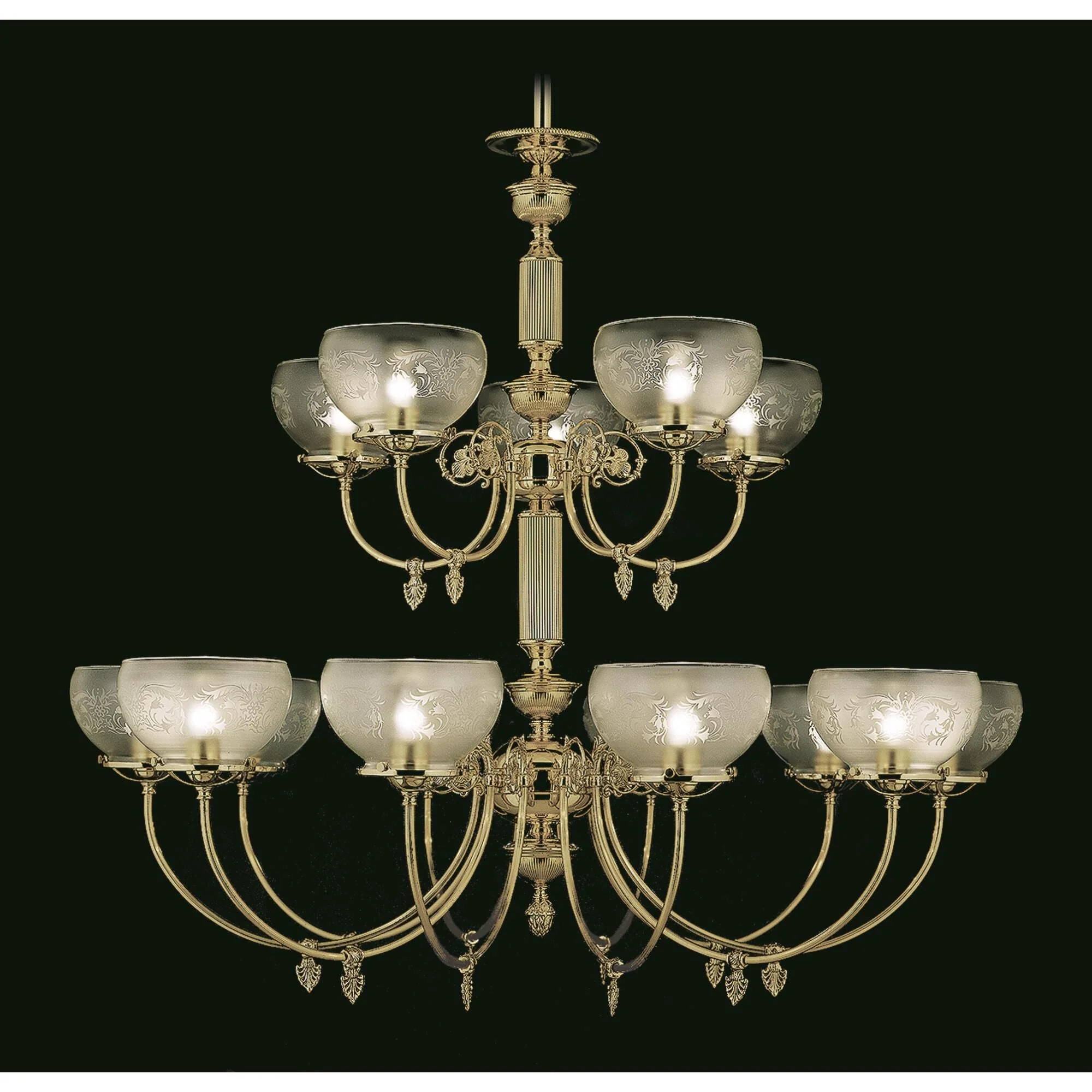 Framburg Chancery 44 Inch 15 Light Chandelier Cp99630 - Image 1