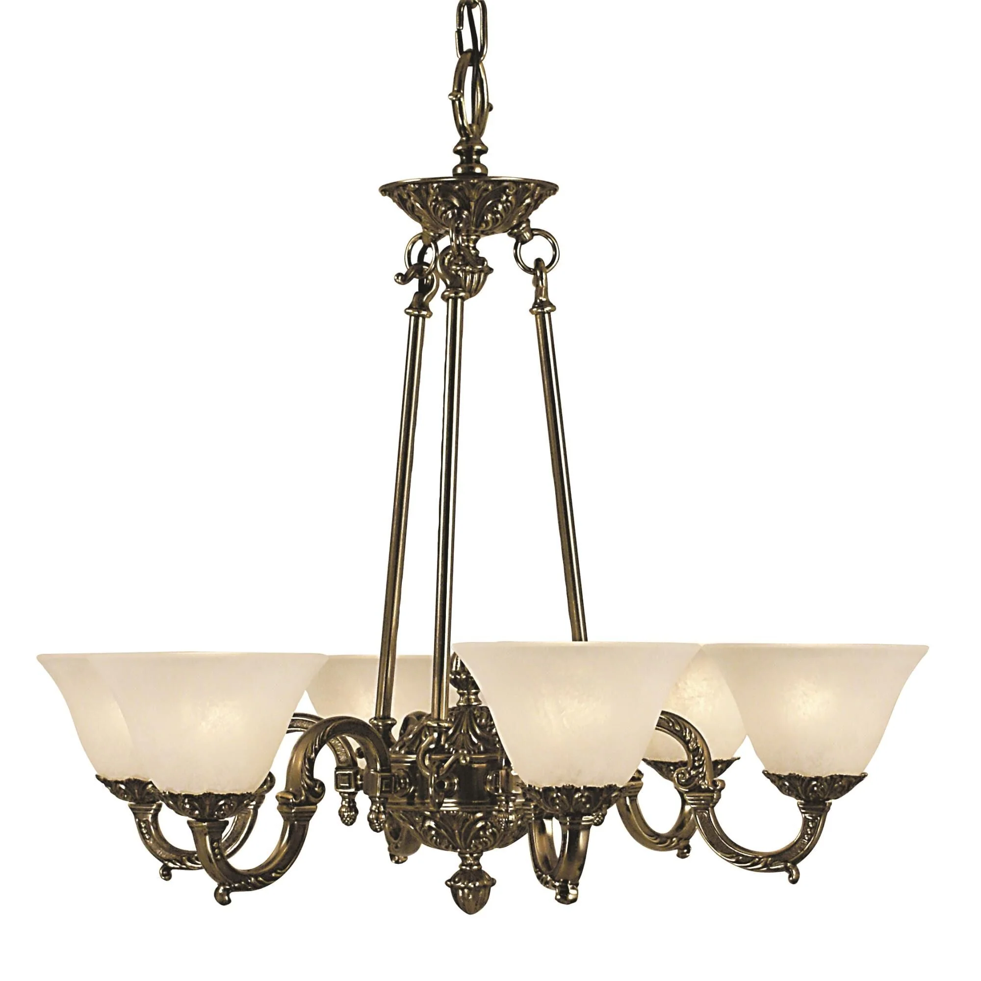 Framburg Napoleonic 28 Inch 6 Light Chandelier Cp101798 - Image 1
