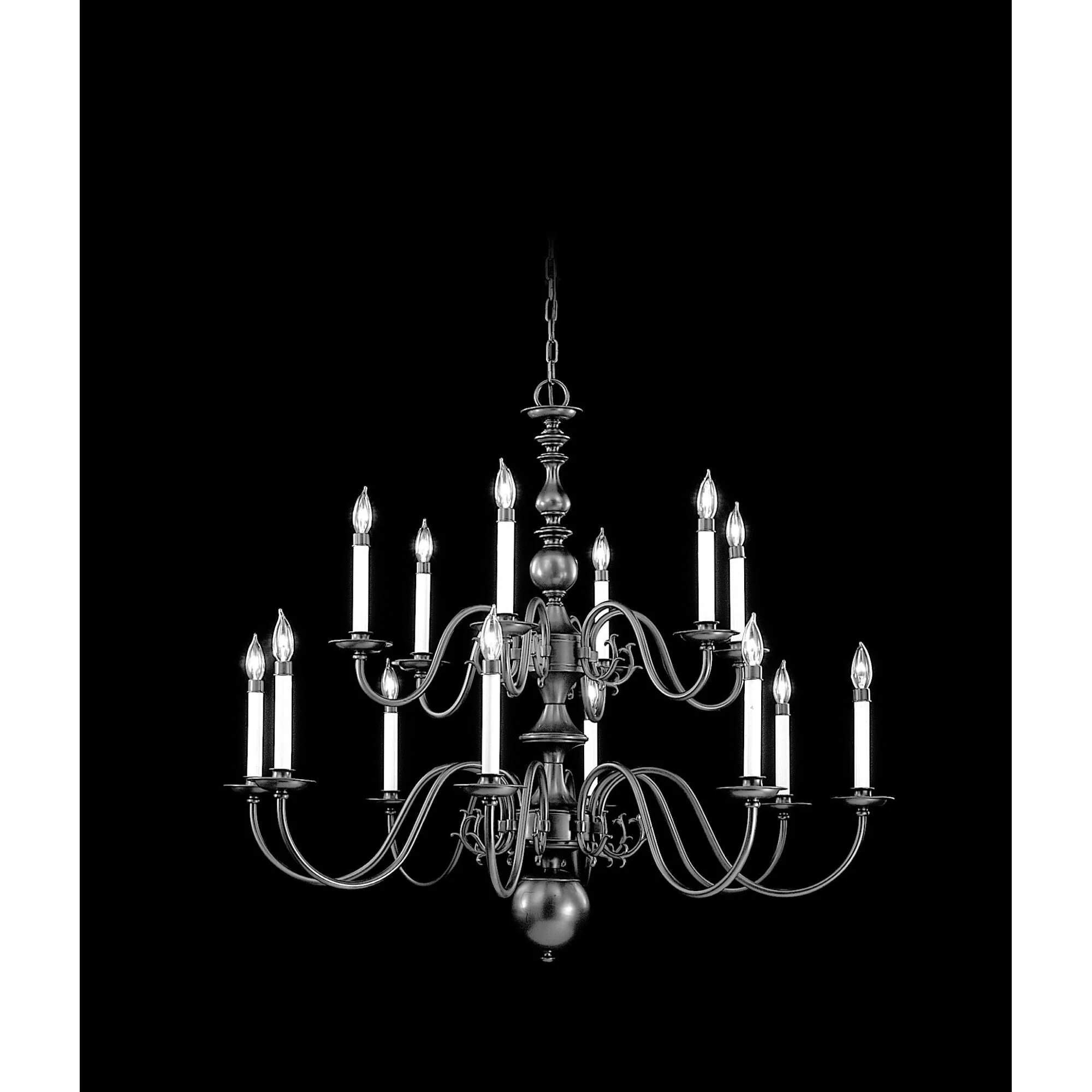 Framburg Jamestown 41 Inch 14 Light Chandelier Cp114148 - Image 1