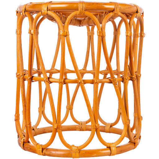 Surya Odyssey Modern Rattan Round Accent Side Table OSY-002 - Image 2