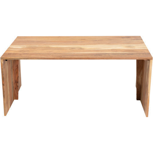 Surya Umaid Modern Natural Wood Coffee Table UMI-002 - Image 3