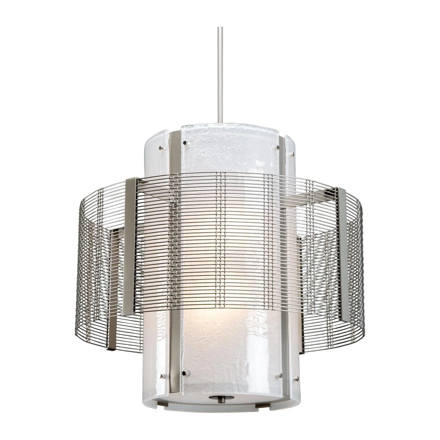 Hammerton Studio Downtown Mesh 24 Inch Large Pendant Cp415795 - Image 1