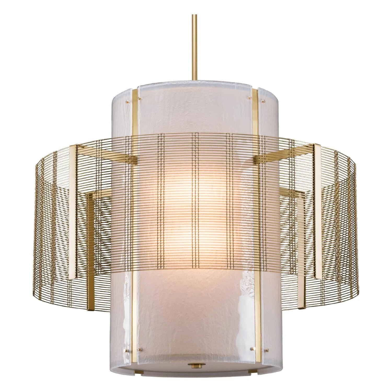 Hammerton Studio Downtown Mesh 38 Inch Large Pendant Cp415796 - Image 1