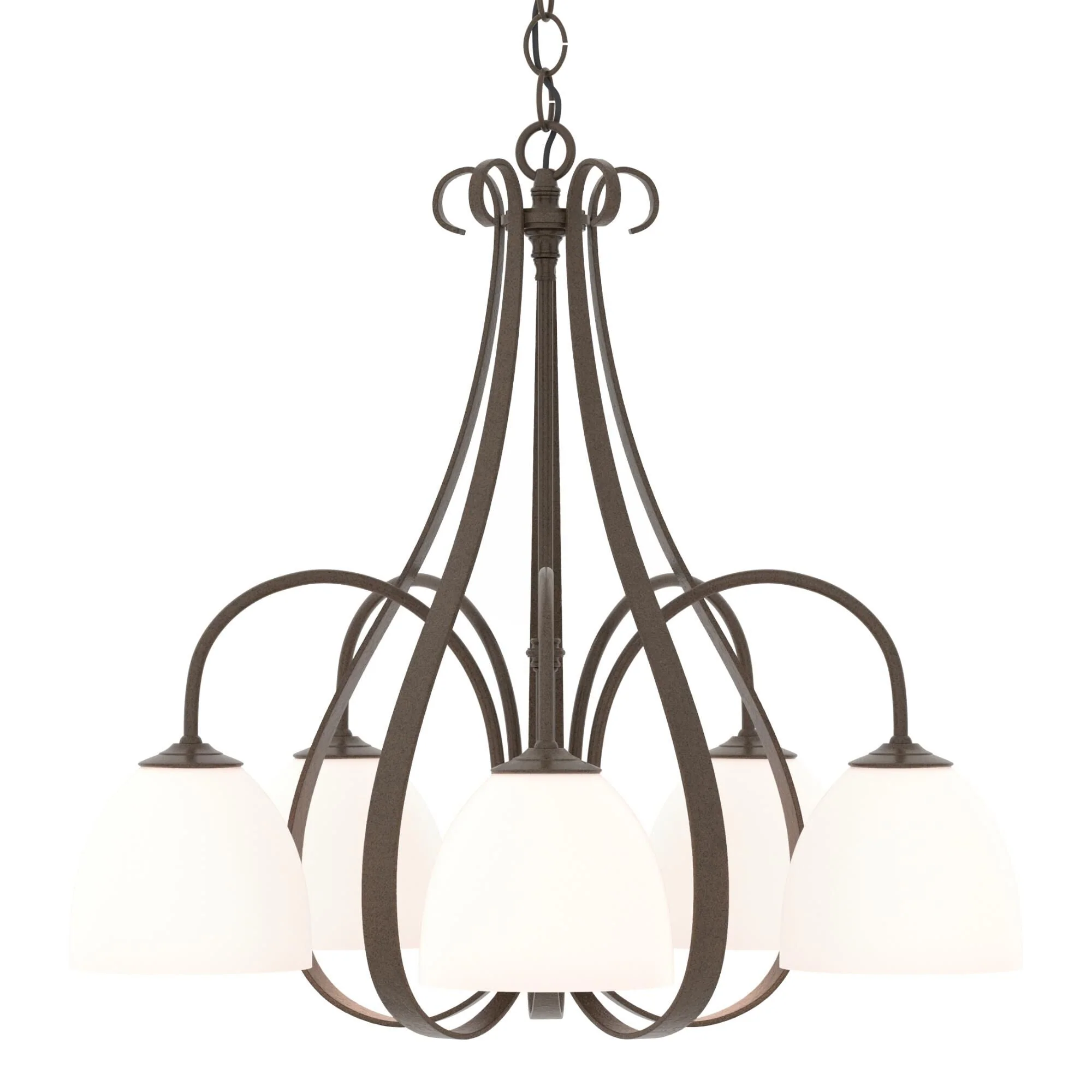 Hubbardton Forge Sweeping 24 Inch 5 Light Chandelier Cp7434 - Image 2