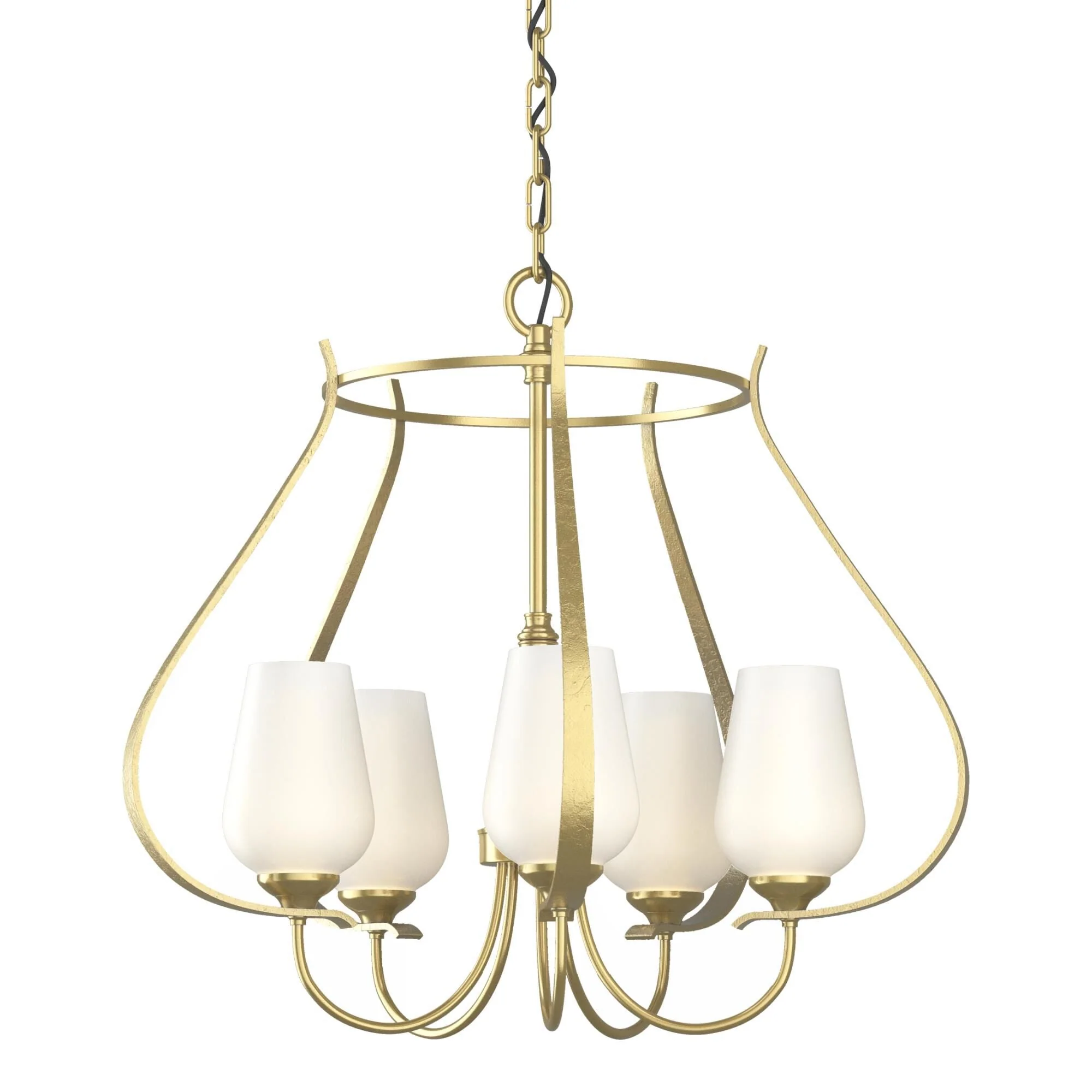 Hubbardton Forge Flora 22 Inch 5 Light Chandelier Cp8086 - Image 3