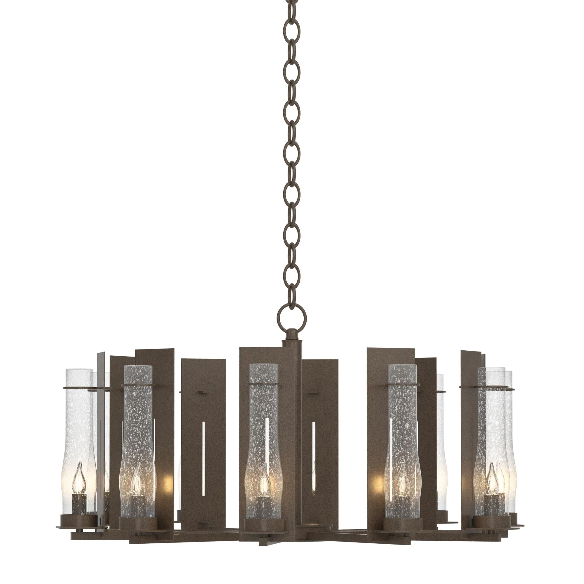 Hubbardton Forge New Town 30 Inch 10 Light Chandelier Cp8170 - Image 2
