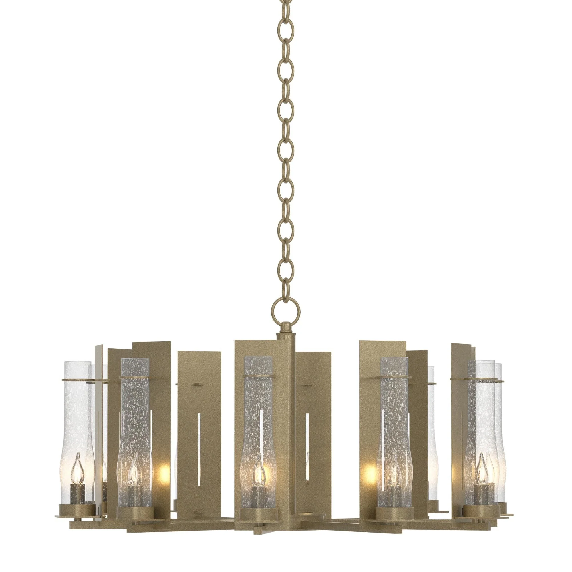 Hubbardton Forge New Town 30 Inch 10 Light Chandelier Cp8170 - Image 3