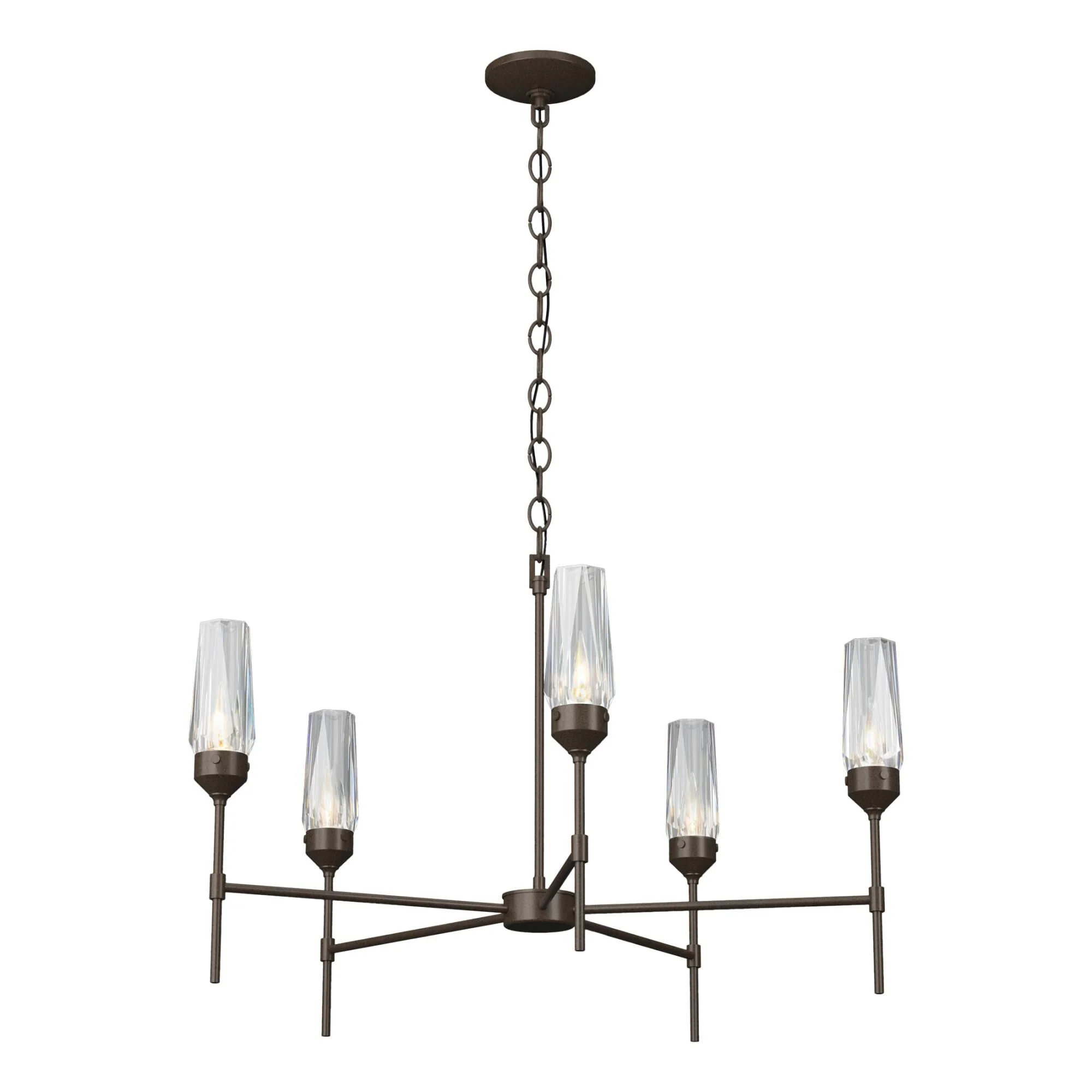 Hubbardton Forge Luma 30 Inch 5 Light Chandelier Cp270431 - Image 1