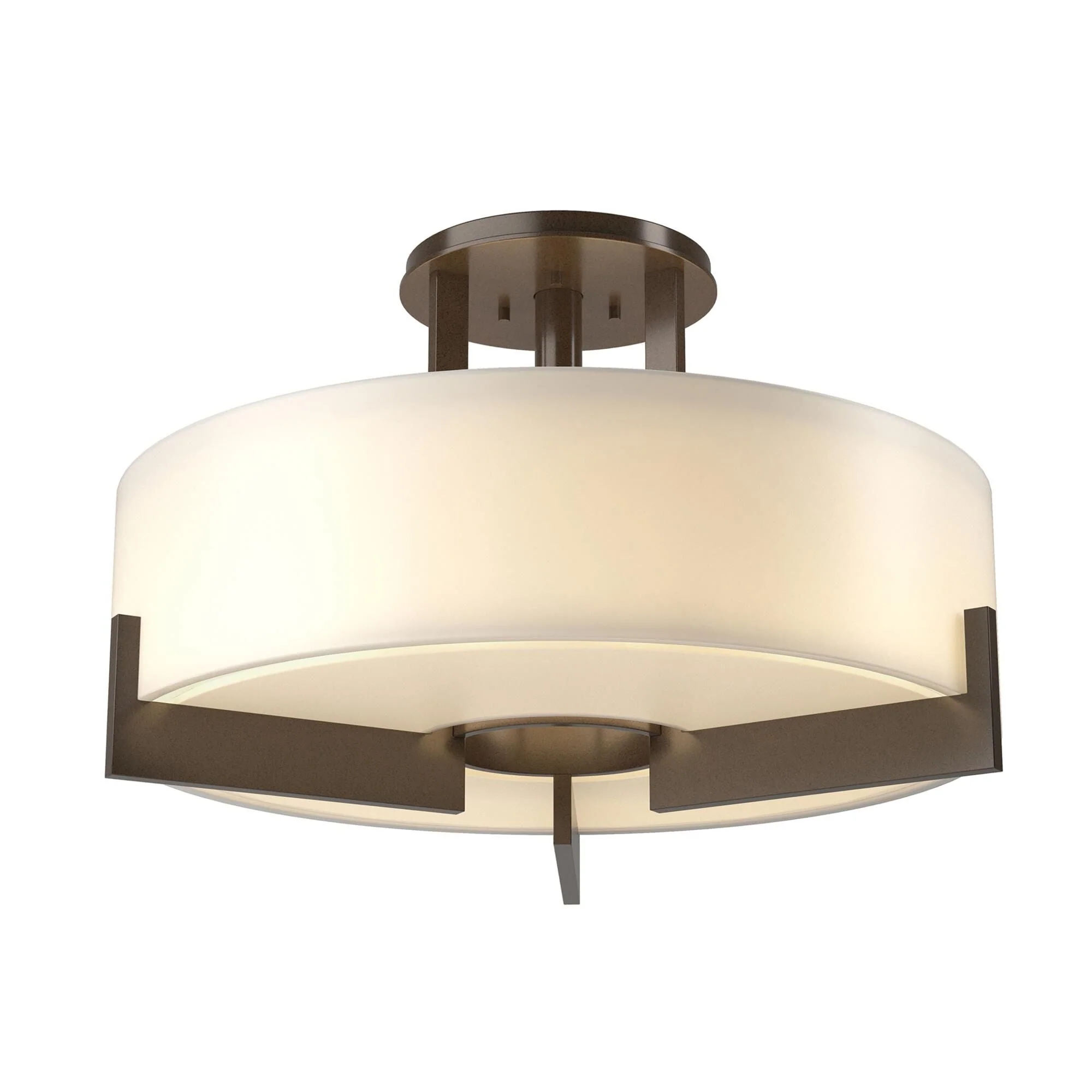 Hubbardton Forge Axis 19 Inch 3 Light Semi Flush Mount Cp15563 - Image 1