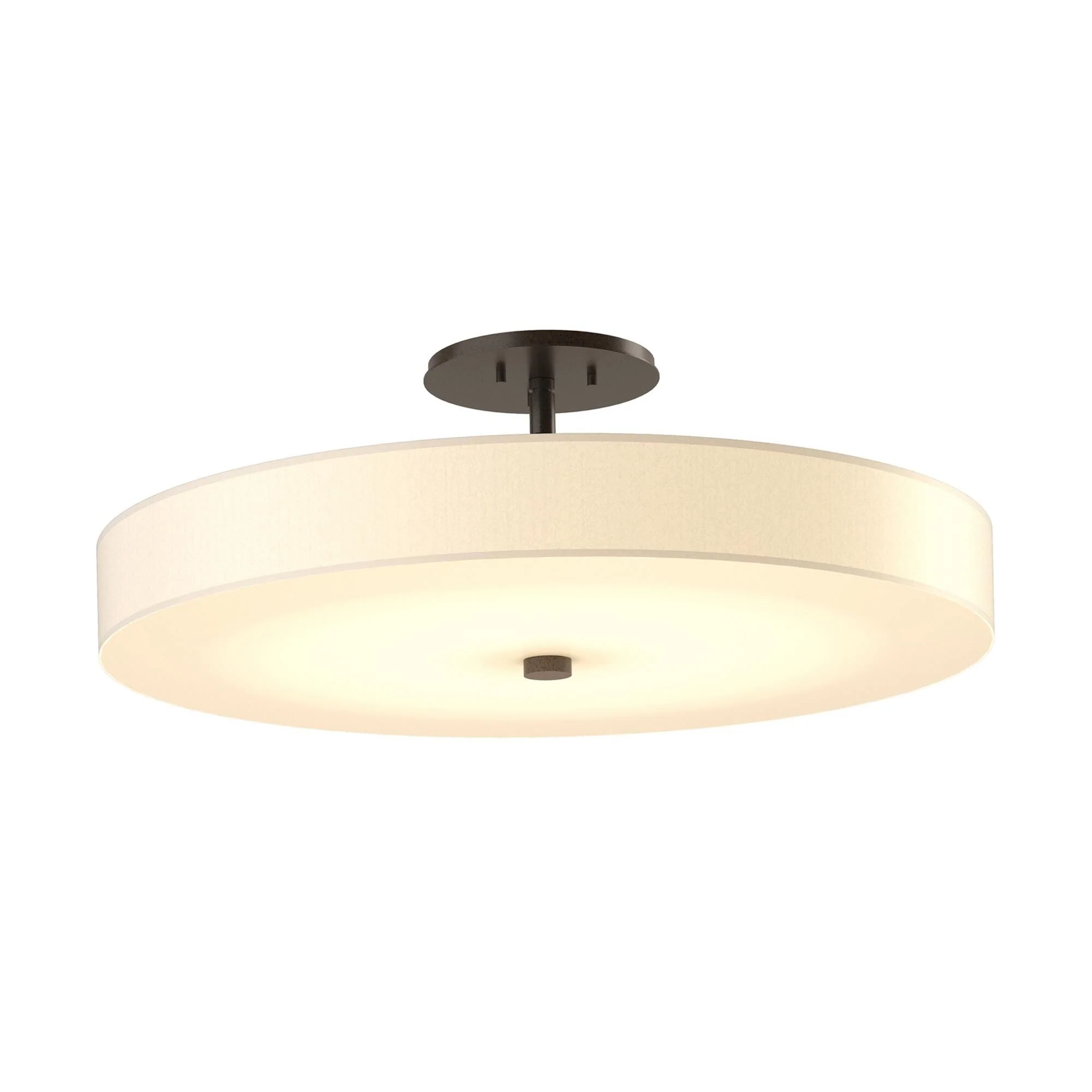 Hubbardton Forge Disq 23 Inch 1 Light Led Semi Flush Mount Cp15662 - Image 1