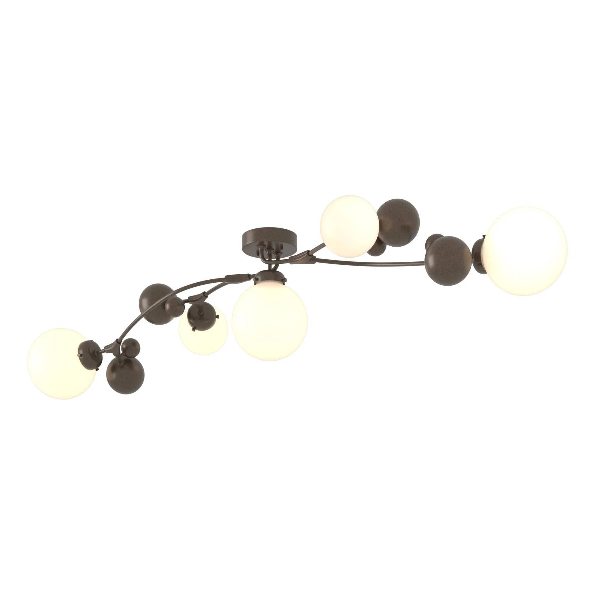 Hubbardton Forge Sprig 61 Inch 5 Light Semi Flush Mount Cp268777 - Image 1