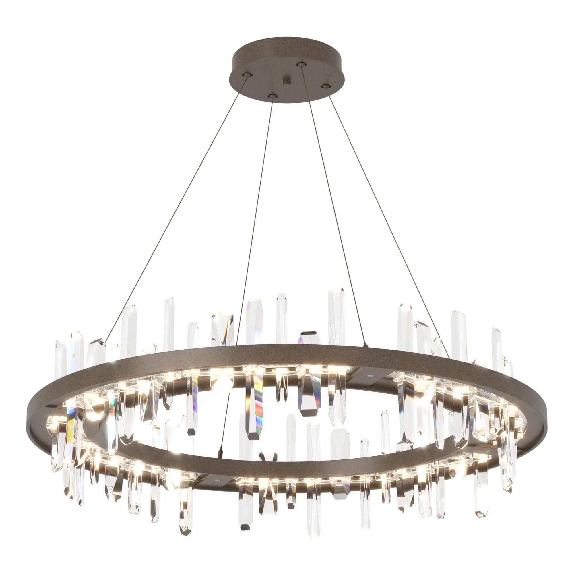 Hubbardton Forge Solitude 38 Inch Led Chandelier Cp270476 - Image 1