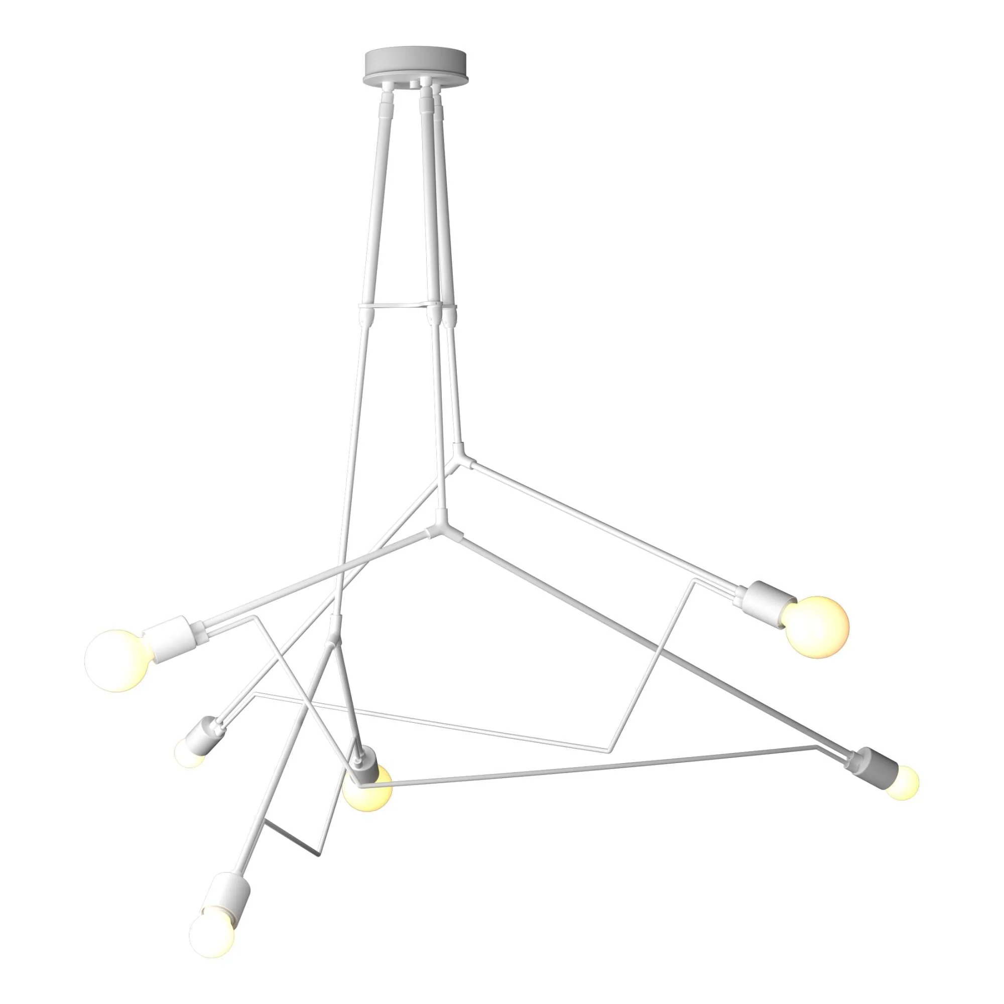 Hubbardton Forge Divergence 27 Inch Tall 6 Light Outdoor Hanging Lantern Cp55184 - Image 1